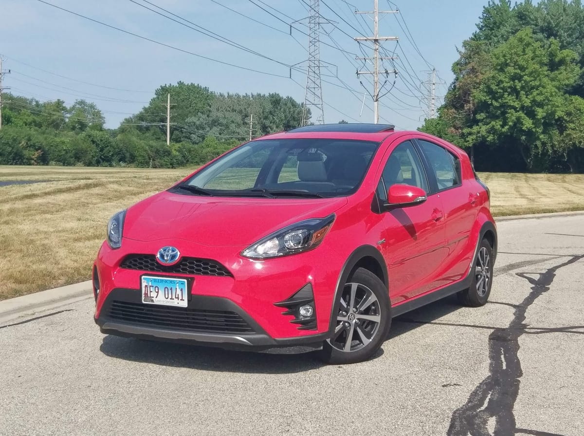 2018 Toyota Prius C Four - Roadblazing.com DHS Budget Subcompact Hybrid Car Review