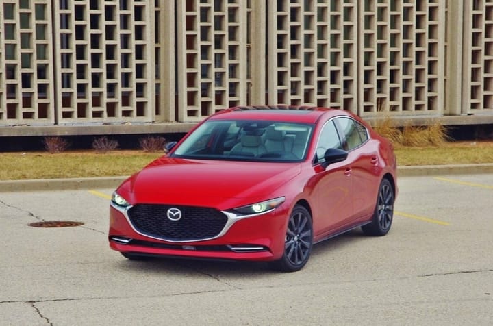 2022 Mazda 3 Turbo Sedan exterior