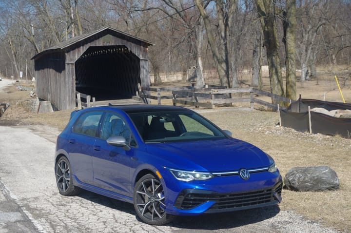 2022 Volkswagen Golf R exterior