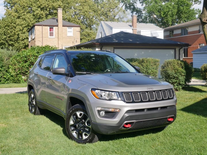 2017 Jeep Compass Trailhawk exterior