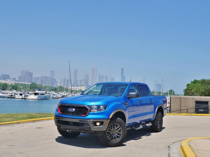 2021 Ford Ranger SuperCrew XLT Tremor 4x4 exterior