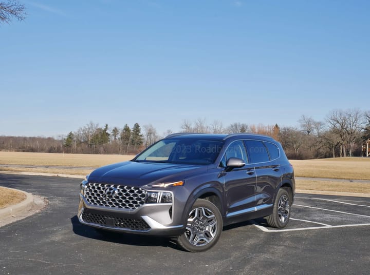 2022 Hyundai Santa Fe Limited PHEV AWD exterior