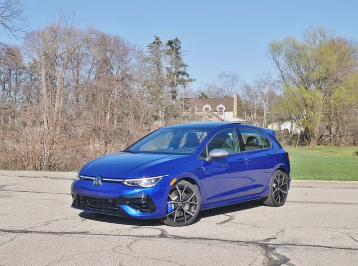 2022 Volkswagen Golf R exterior