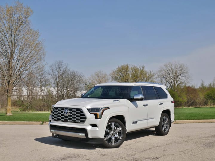 2023 Toyota Sequoia Capstone 4x4 exterior