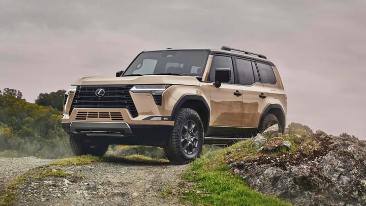 2025 Lexus GX 550 Overtrail+ exteri