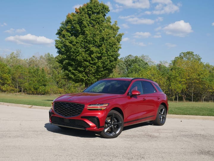 2026 Genesis GV70 3.5T Sport Prestige AWD exterior
