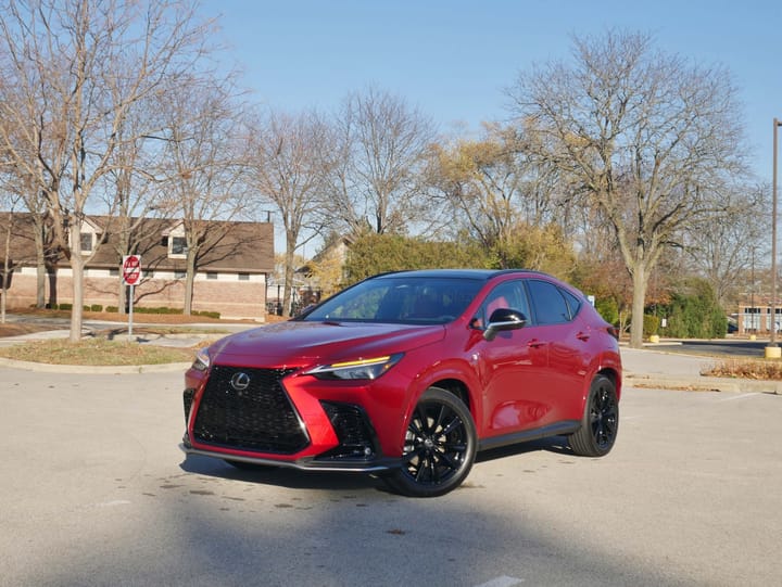 2026 Lexus NX 350h F-Sport AWD exterior