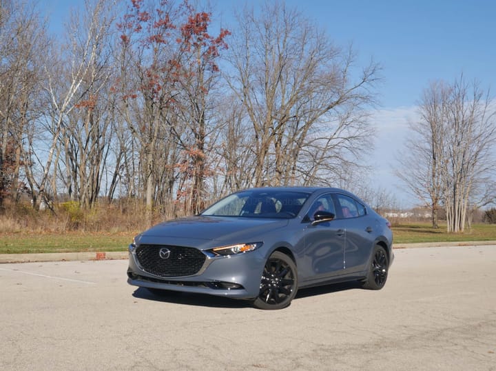 2026 Mazda 3 2.5 S Carbon Sedan AWD exterior