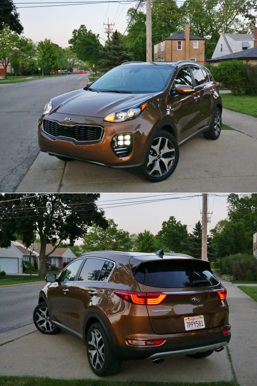 2017 Kia Sportage SX Turbo AWD compact crossover utility vehicle