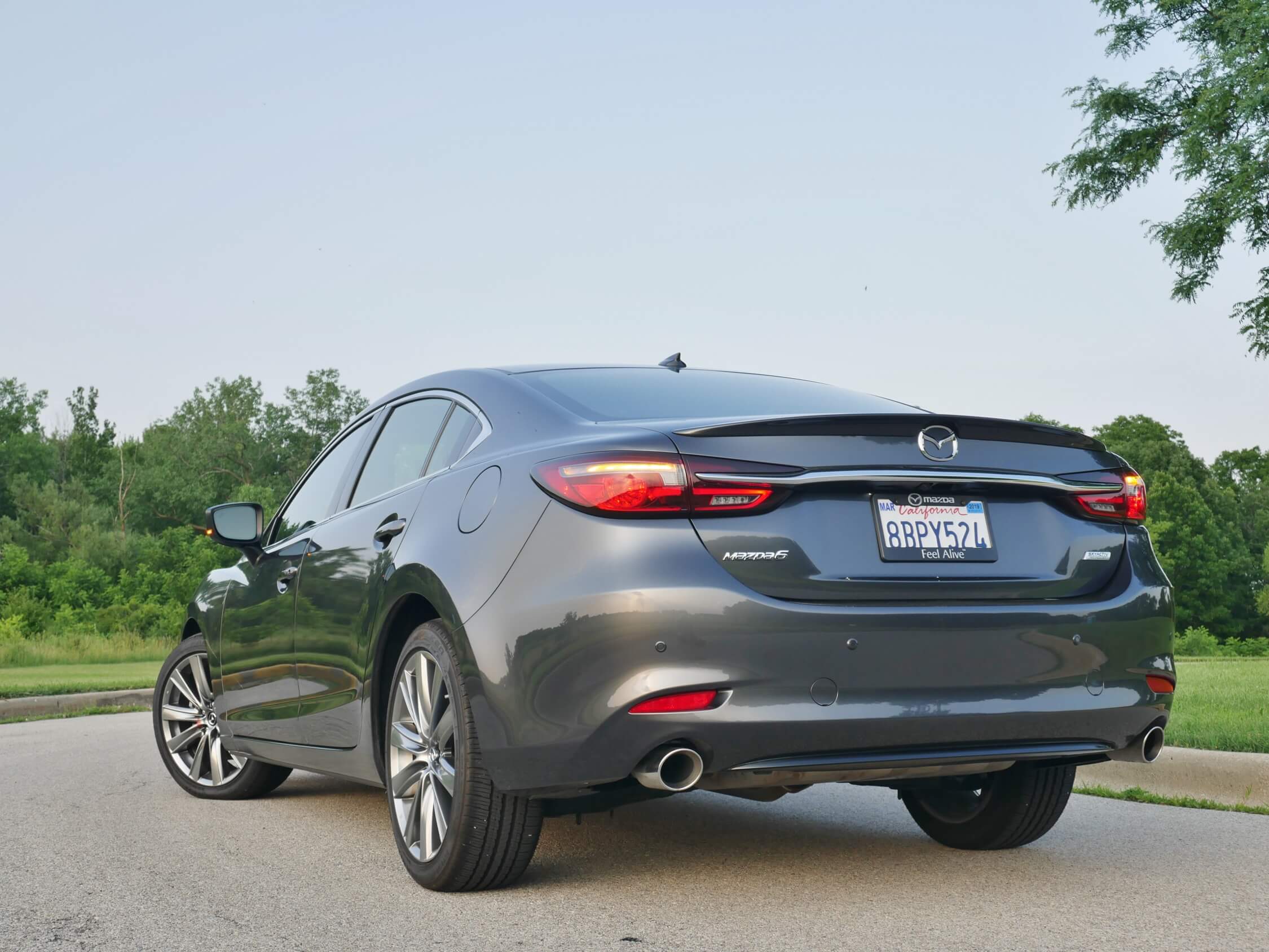 2018 Mazda6 Signature 2.5T: Subtle-y swoop-y 4 door coupe-y.