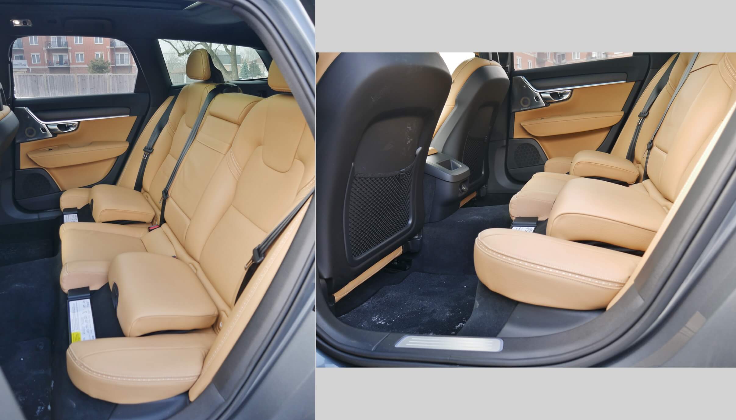 2018 Volvo V90 Cross Country T6: Available Row 2 integrated outboard booster seat cushions