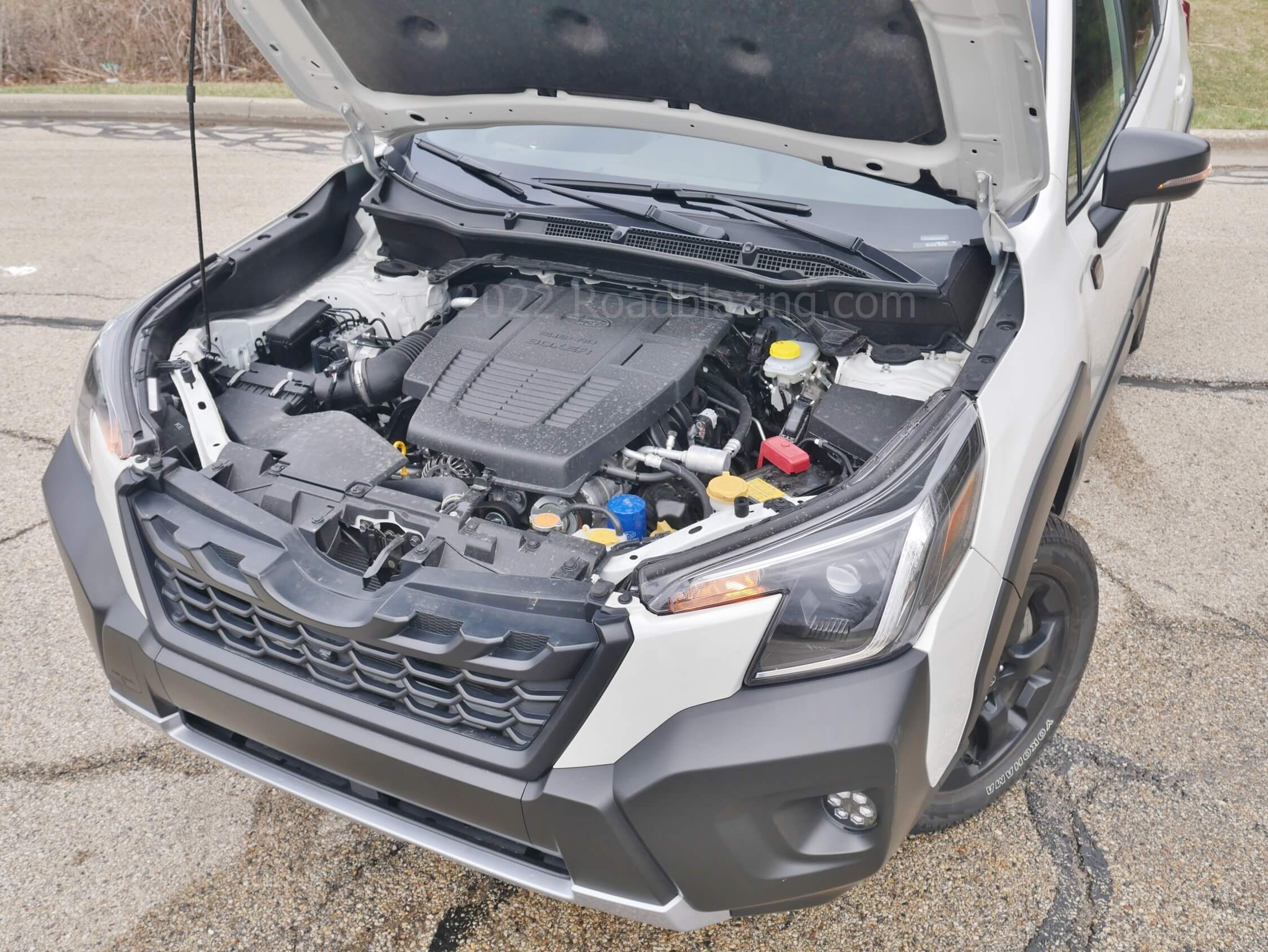 2022 Subaru Forester 2.5L Wilderness AWD: naturally aspirated gas flat-4 = less powerful than Outback's turbo H-4, but sips less regular unleaded