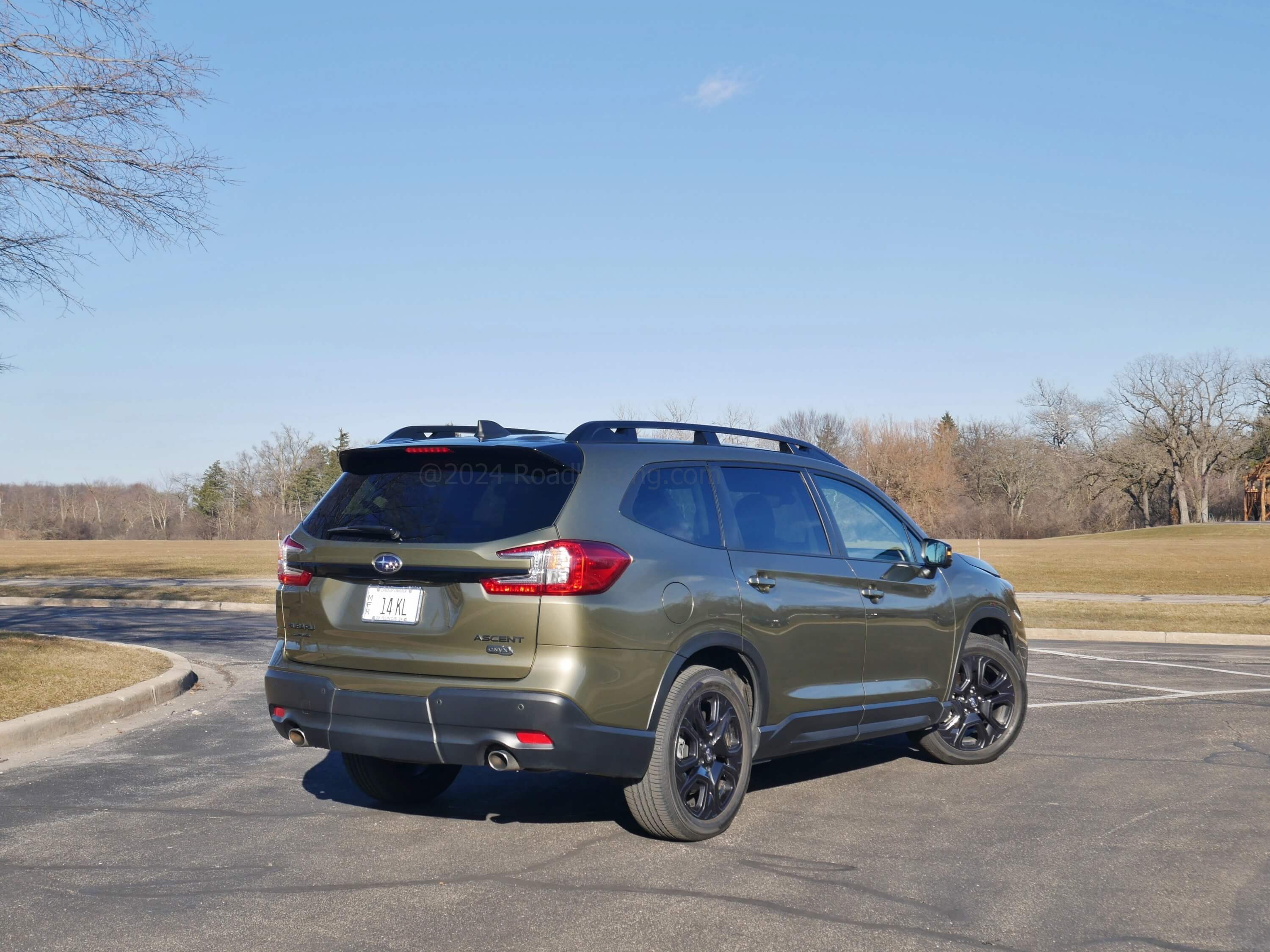 2023 Subaru Ascent Onyx AWD: Such a tidy footprint for such interior spaciousness.